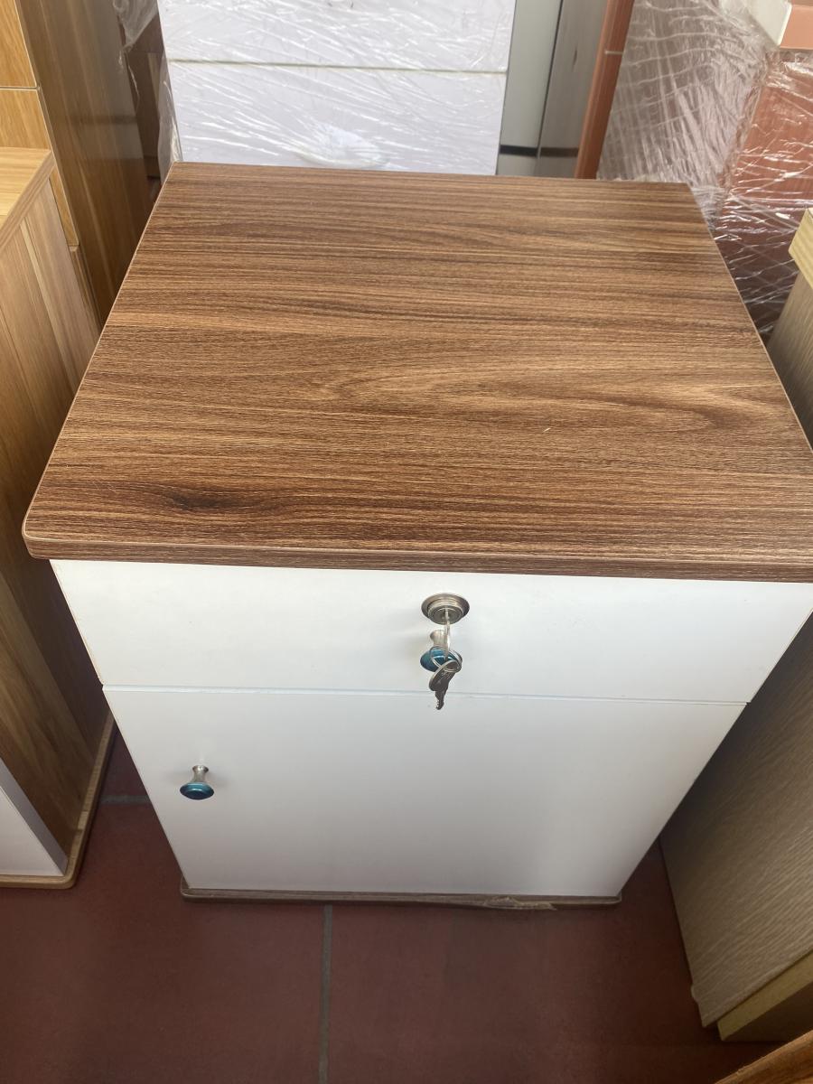 Tủ Đầu Giuờng Gỗ Công Nghiệp 1 Cánh 1 Ngăn Kéo Hải Phòng